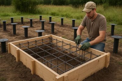 Свайно‑ростверковый фундамент своими руками